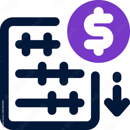 control duotone icon. Sleek and modern vector icon for websites, mobile apps, marketing materials, and corporate design. Fully scalable and ready to use.