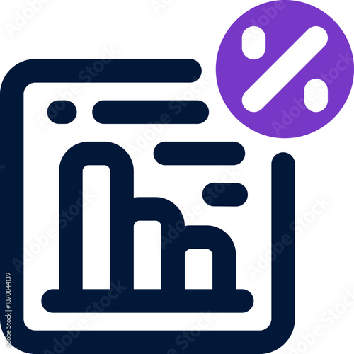 tax duotone icon. Sleek and modern vector icon for websites, mobile apps, marketing materials, and corporate design. Fully scalable and ready to use.