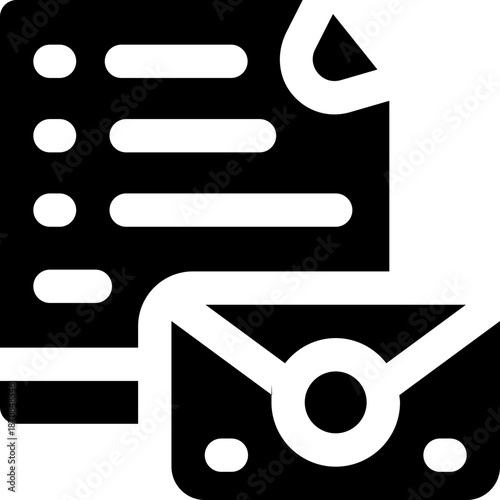 register glyph icon. Strong and solid vector icon for websites, mobile interfaces, presentations, and visual branding. High quality and easy to edit.