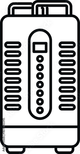 Dehumidifier appliance drying air and controlling moisture in a modern home