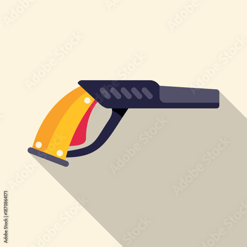 Fuel nozzle pouring gasoline, representing energy and power concepts