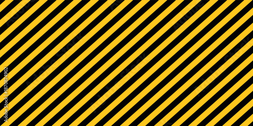 Modern background of yellow and black diagonal lines