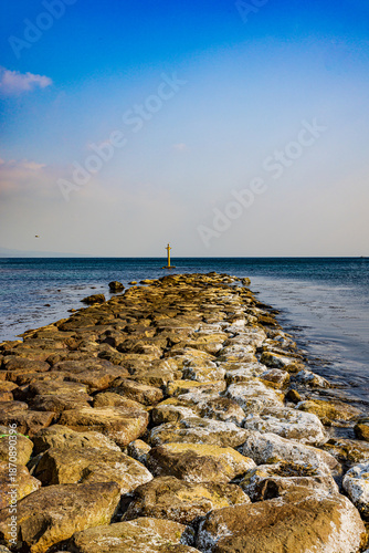 Scenery of Amaharashi Coast, Toyama Prefecture