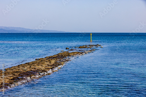Scenery of Amaharashi Coast, Toyama Prefecture