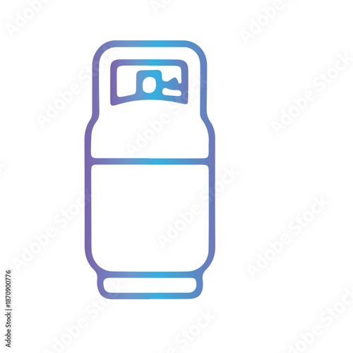gas container,Butane, Gas bottle, Energy icon vector design 