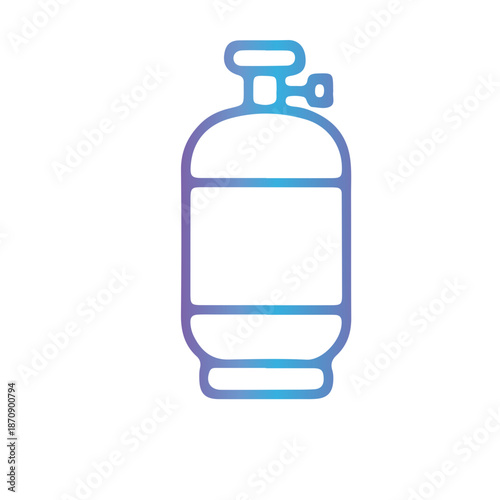 gas container,Butane, Gas bottle, Energy icon vector design 