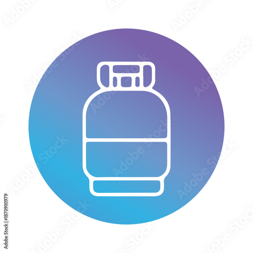 gas container,Butane, Gas bottle, Energy icon vector design 