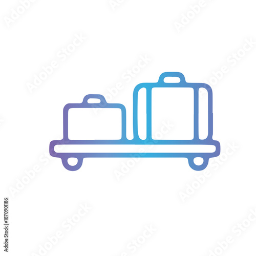 tourism and airline,irport, Boarding, Traveler, Tourist, passenger icon vector design 