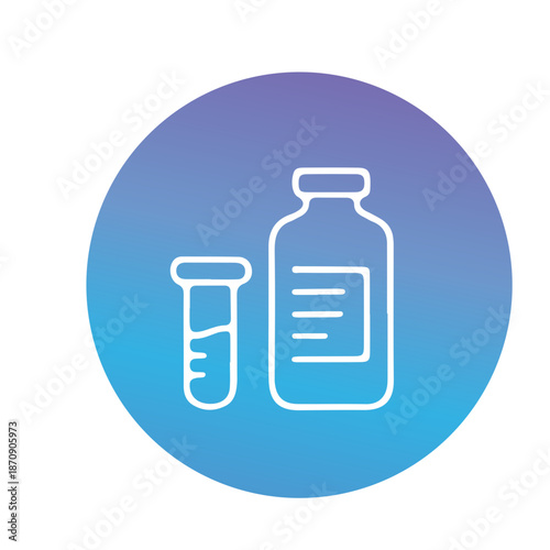 laboratory research icon vector design 