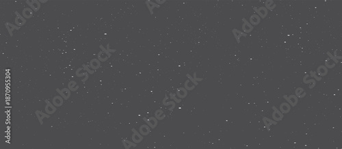 Black glitter texture abstract background. White glitter shimmer dust shiny lights particles dark abstract background. Black foil background with highlights and uneven texture. 
