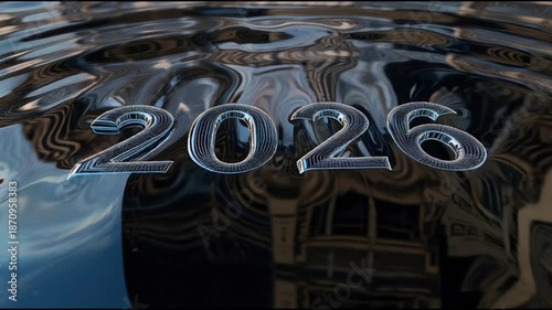 Three dimensional numbers illustration