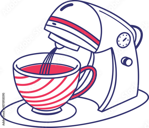 Coffee Cup Illustration. Tea Cup Design. Hot Beverage Cup Artwork. Ceramic Cup Illustration. Colorful Cup Design. Drink Cup Illustration. Mug Cup Artwork. Beverage Cup Design. Cup Icon Illustration