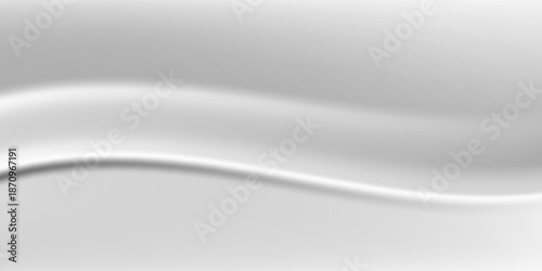 abstract background vector white and gray tone, wave overlapping with shadow modern concept, space for text or message web and book design