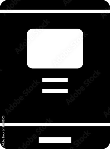 Responsive design display icon, showing website compatibility across desktop, tablet, smartphone screen and mobile devices. Ideal for web design, UI UX, apps, development, and technology projects.