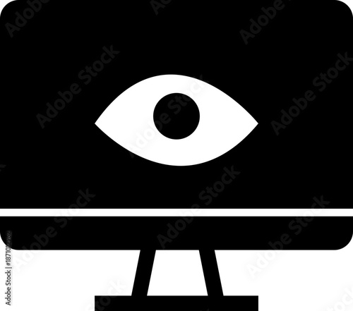 Responsive design display icon, showing website compatibility across desktop, tablet, smartphone screen and mobile devices. Ideal for web design, UI UX, apps, development, and technology projects.