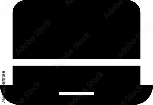 Responsive design display icon, showing website compatibility across desktop, tablet, smartphone screen and mobile devices. Ideal for web design, UI UX, apps, development, and technology projects.