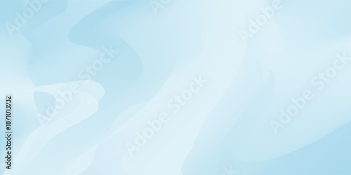 Soft blue gradient abstract background, semicircle shape, vector illustration