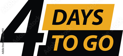 Days to Go Countdown Badge icon Set .Sale Deadline, Limited Time Offer and Event Timer Labels.1,2,3,4,5,6,7,8,9,10 days left countdown icon.