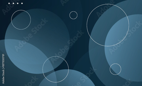 Abstract background with modern and dynamic circular elements. Minimalist background concept for cover, banner, brochure, presentation, certificate, and website. Vector VOL. 2