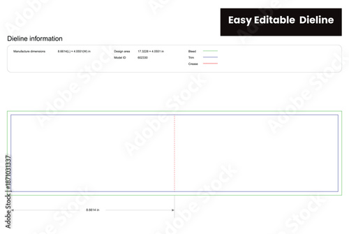 back seal cosmetic pouch dieline template box dieline die lines packaging custom dieline  box cardboard box dieline pizza box dieline printable product packaging layout,