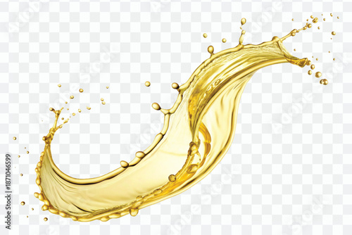 abstract 3d fresh olive oil splash explosion, flying olive oil on the air cut isolated on white background