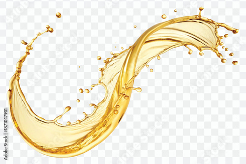 abstract 3d fresh olive oil splash explosion, flying olive oil on the air cut isolated on white background