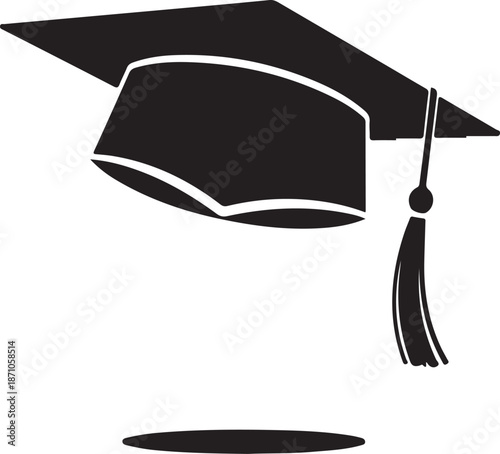  academic graduation cap toss silhouettes capturing the celebration of academic success