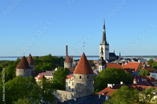 old town of tallinn estonia