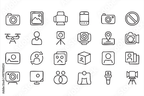 Creator Studio and Livestream Icons for Video Production Software