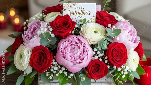 beautiful roses for Valentine's Day