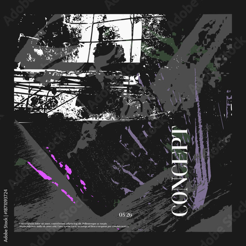 abstract grunge background vector illustration