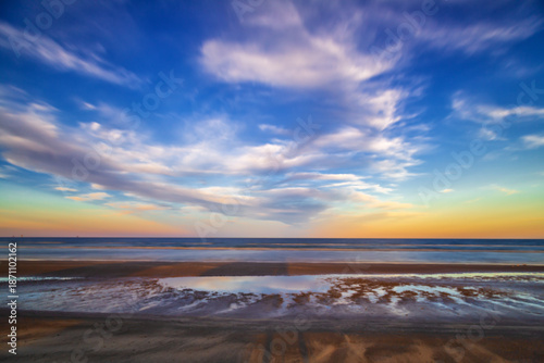 Quadro su tela The Gulf Coast of Texas, USA