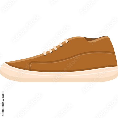 Brown Canvas Sneaker