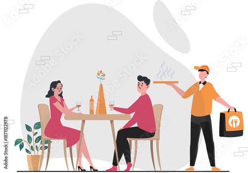 Online Shopping and Fast Delivery Service Vector Characters - Last Mile Logistics Pack, E-commerce Delivery & Shipping Vector Illustration Bundle