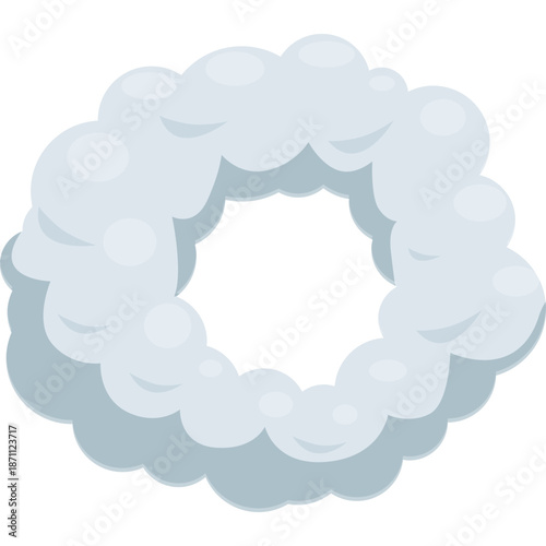 Circular Cloud Formation