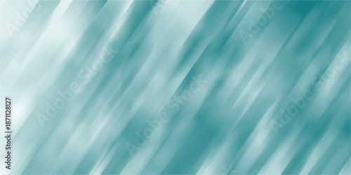 Soft, blurred diagonal lines of teal and white creating a serene, abstract background with a sense of gentle movement and depth