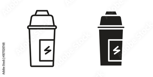 Protein shake icon
