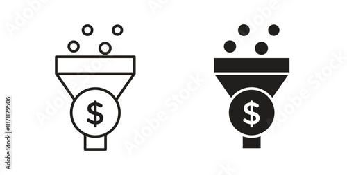 Sales funnel icon