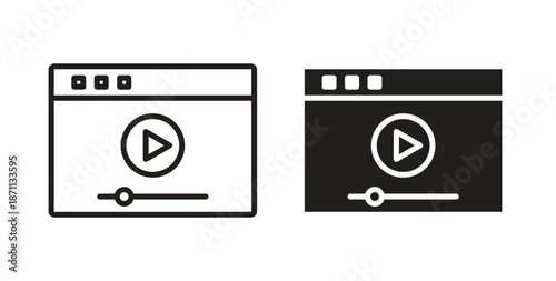 Video tutorial icon