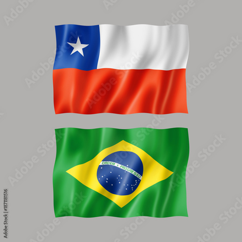 Chile & Brazil Friendship Flags

South America Unity: Chile × Brazil

Chile–Brazil Flag Combo Design

Latin American Alliance Flags