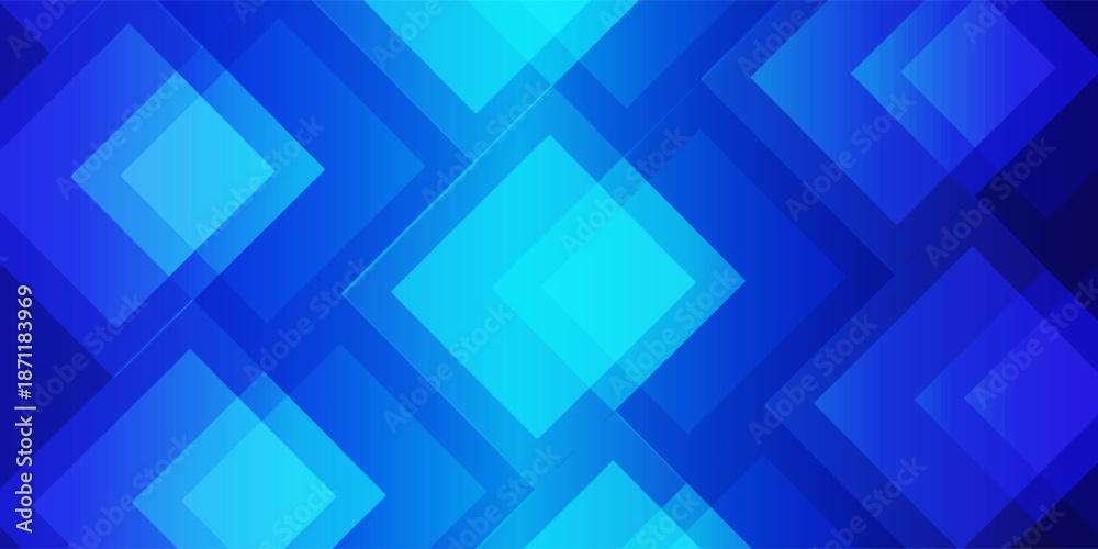 Obraz premium Blue abstract on dark background