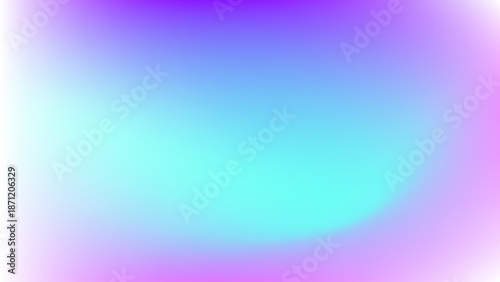 Soft gradient background with vibrant purple, blue, and teal colors blending smoothly