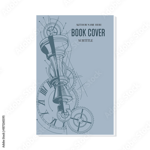 Book Cover Design Print Template 