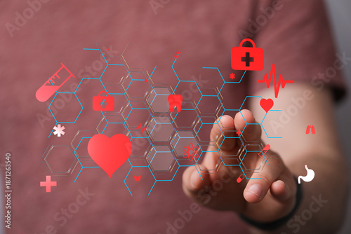 Healthcare futuristic techn...