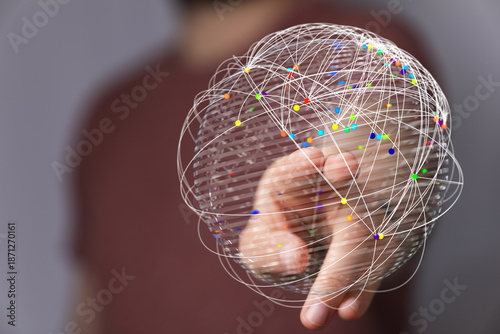 Abstract conceptual image d...