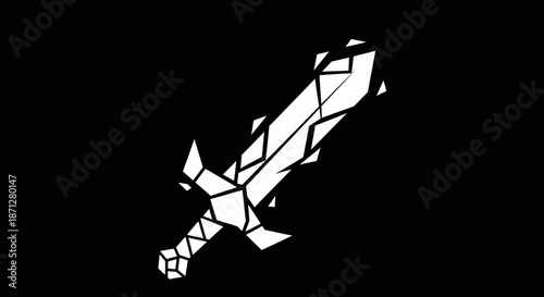 Stylized sword icon (1)