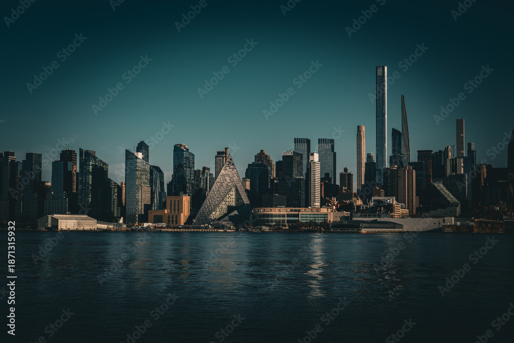 Fototapeta premium new york city skyline