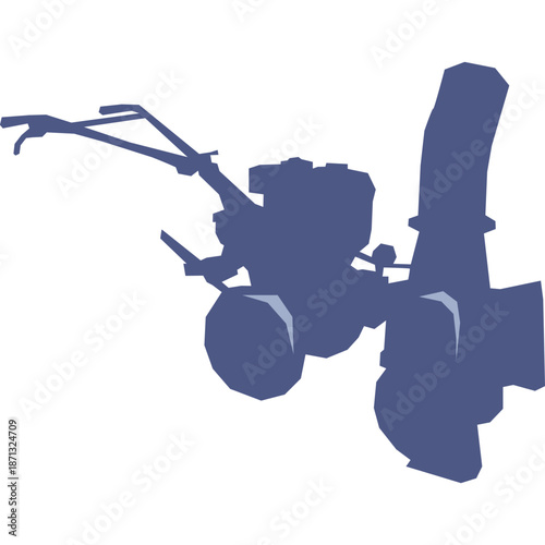 Snowblower Silhouette