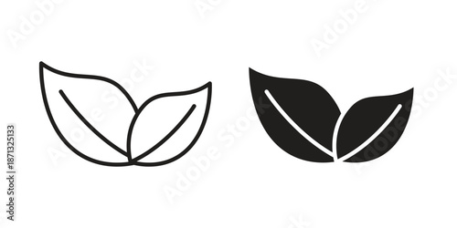 Vegan icons Symbol, logo illustration. icon concept for web design
