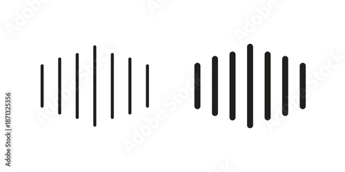 Voice icons Symbol, logo illustration. icon concept for web design
